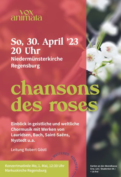 chansons des roses